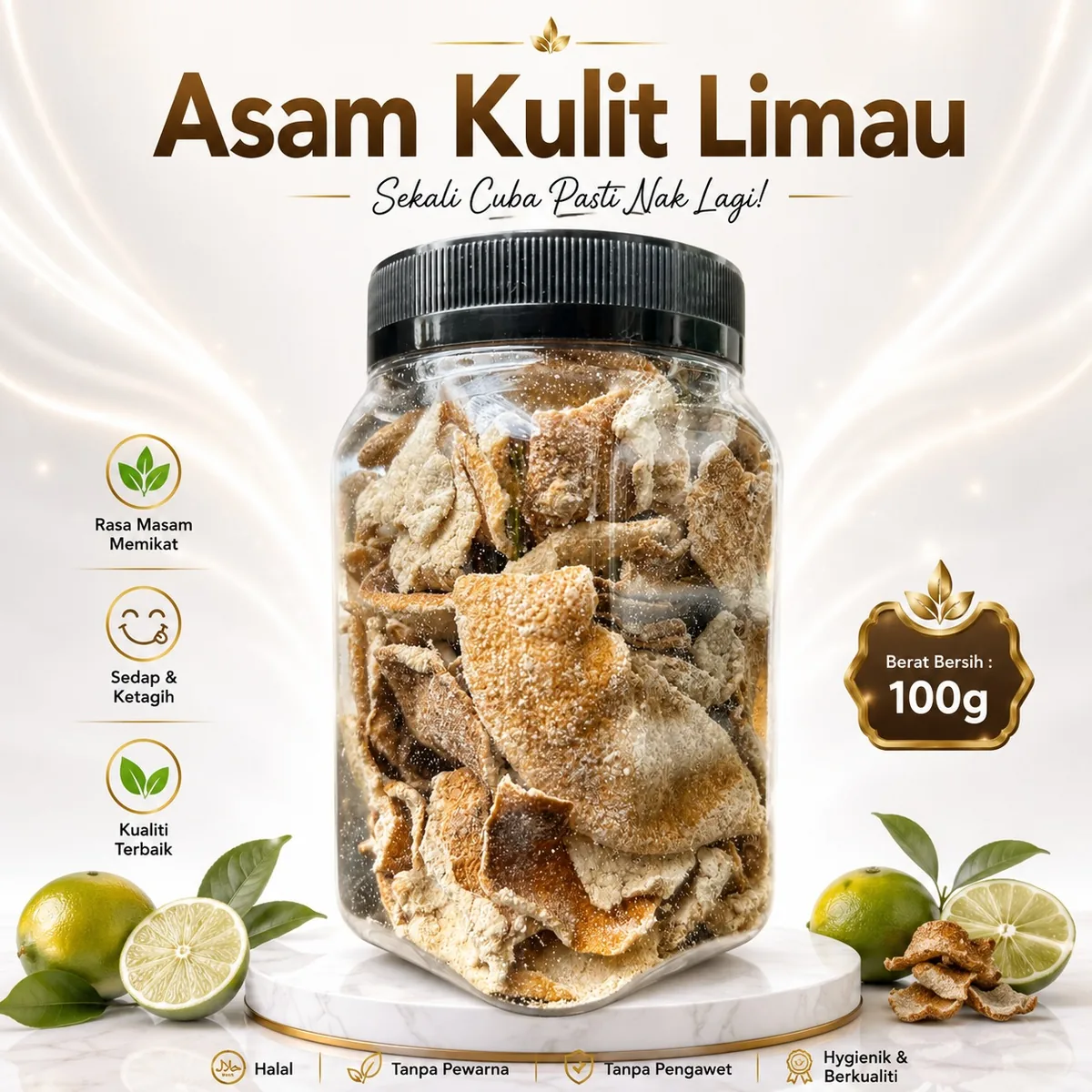 Asam dan buah kering Ciikyatie