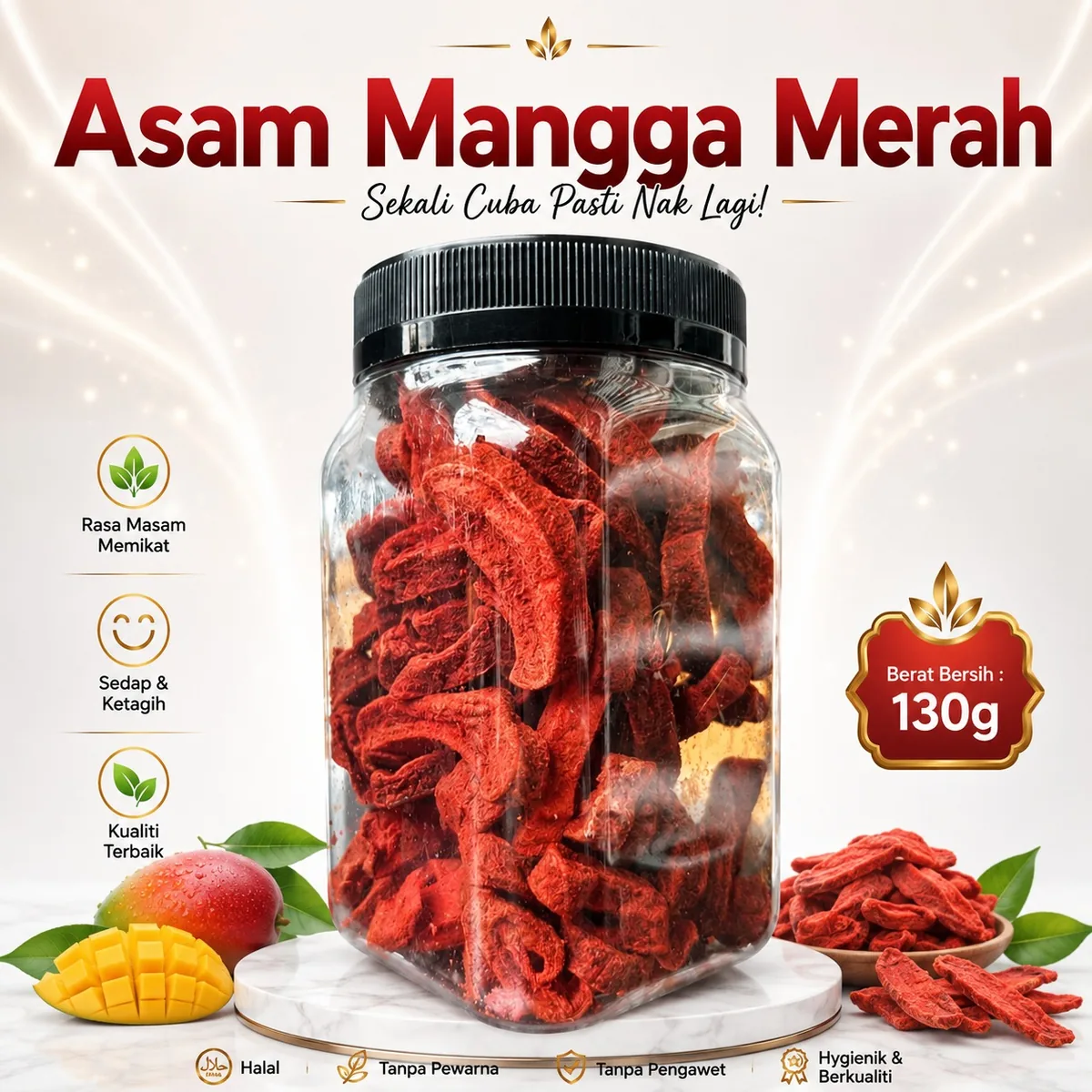 Asam dan buah kering Ciikyatie