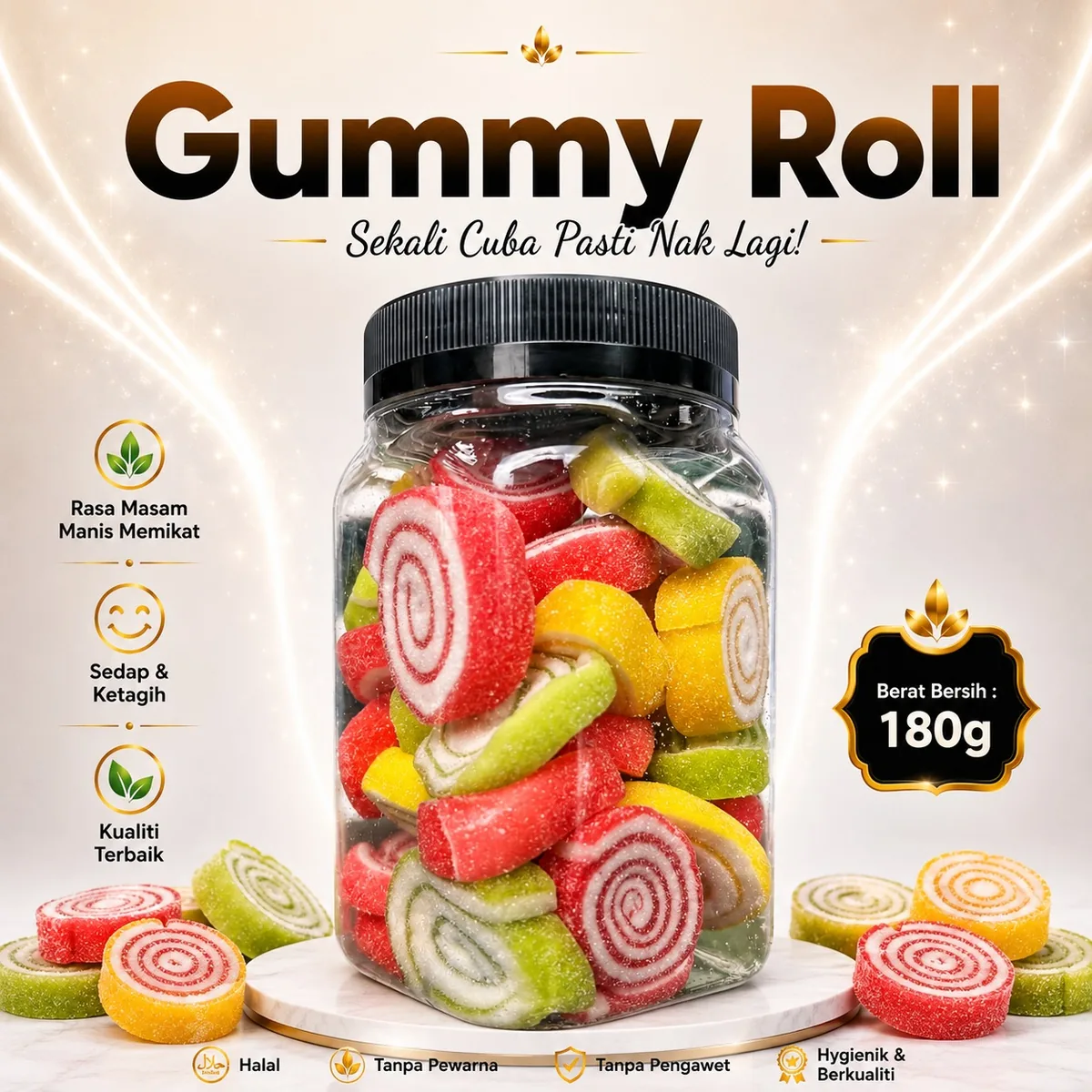 Asam dan buah kering Ciikyatie