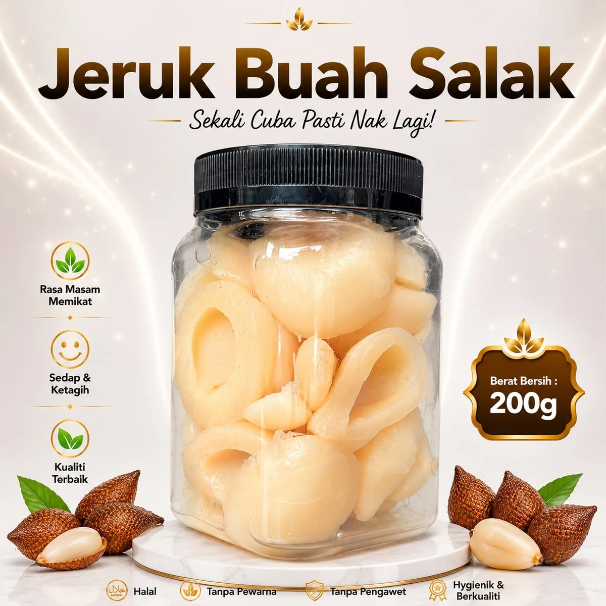 Asam dan buah kering Ciikyatie