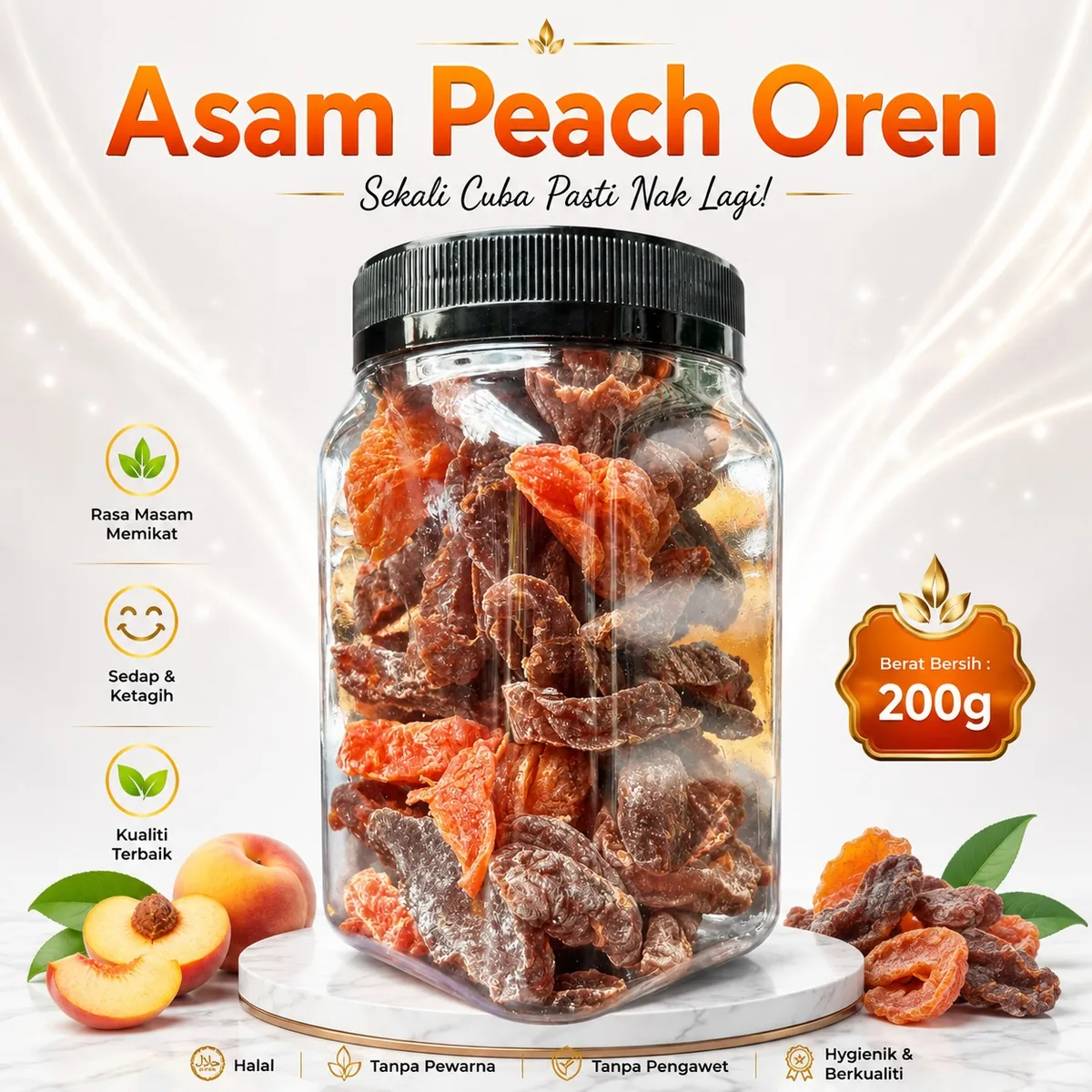 Asam dan buah kering Ciikyatie