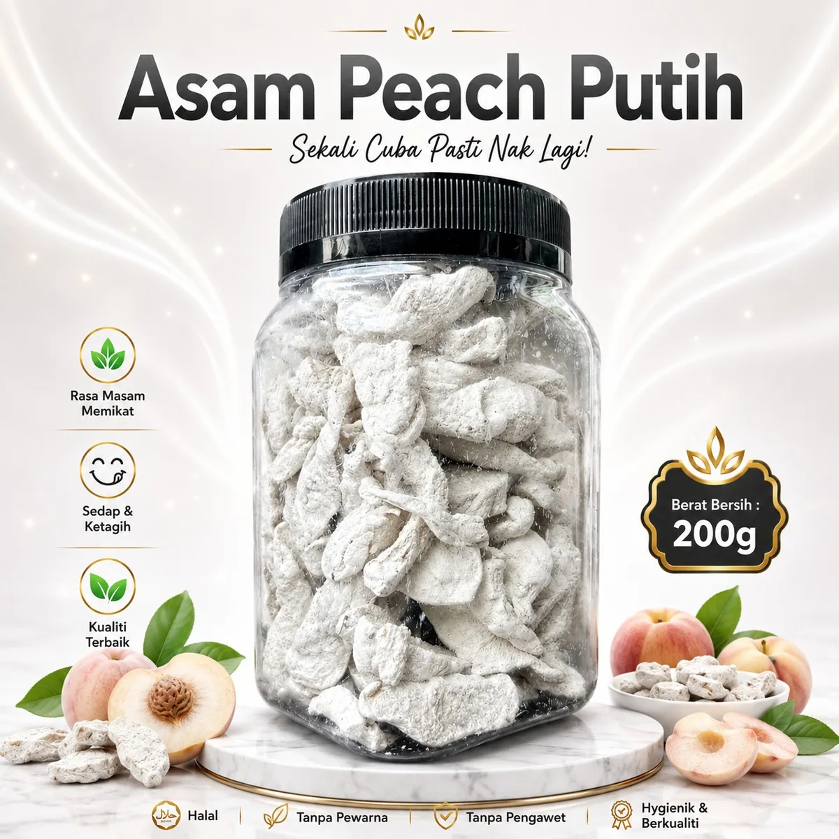 Asam dan buah kering Ciikyatie