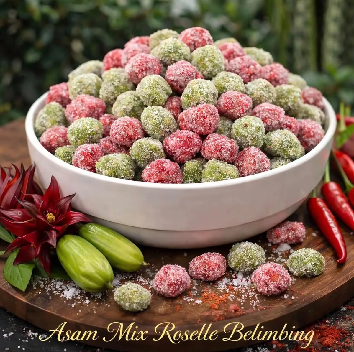 Asam dan buah kering Ciikyatie