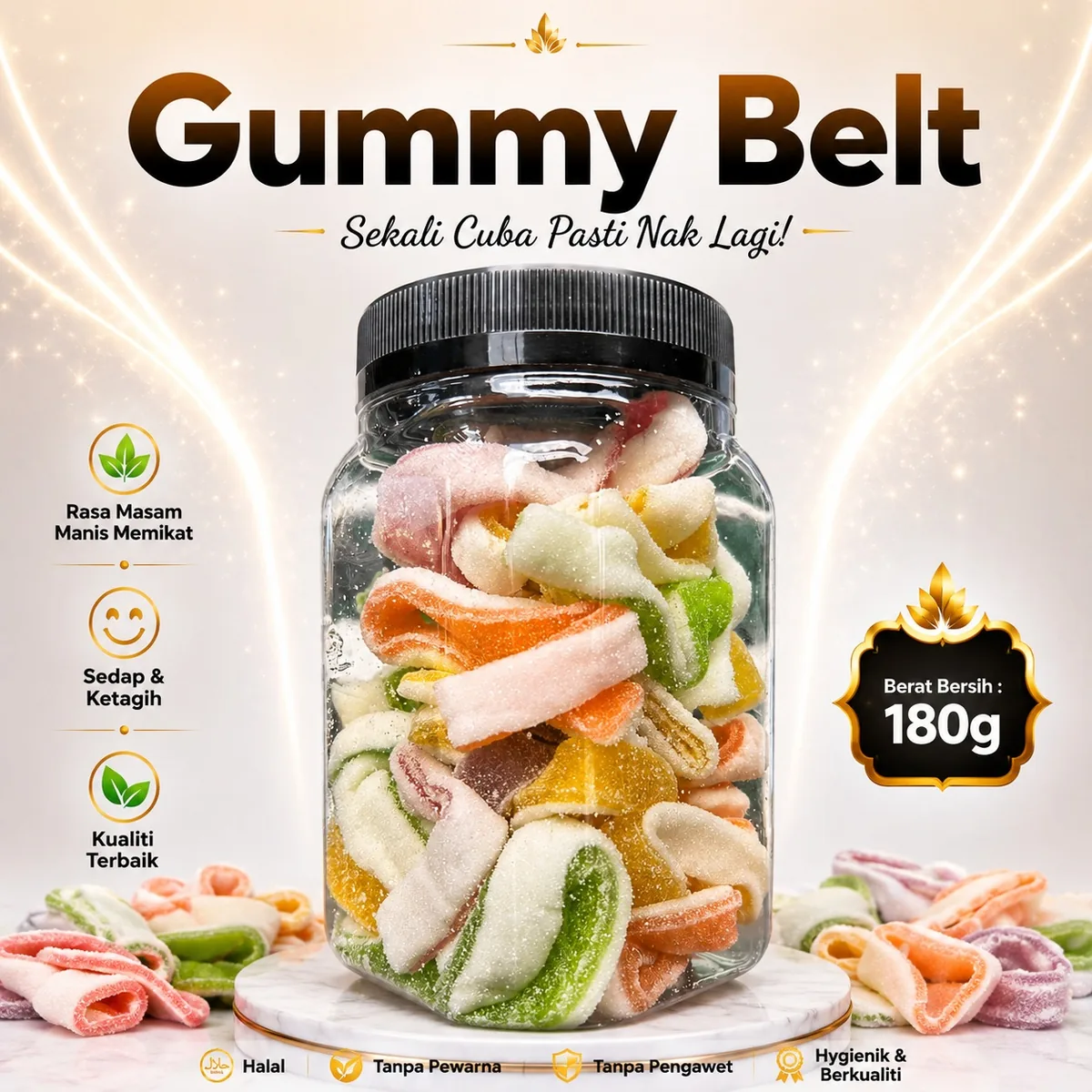 Asam dan buah kering Ciikyatie