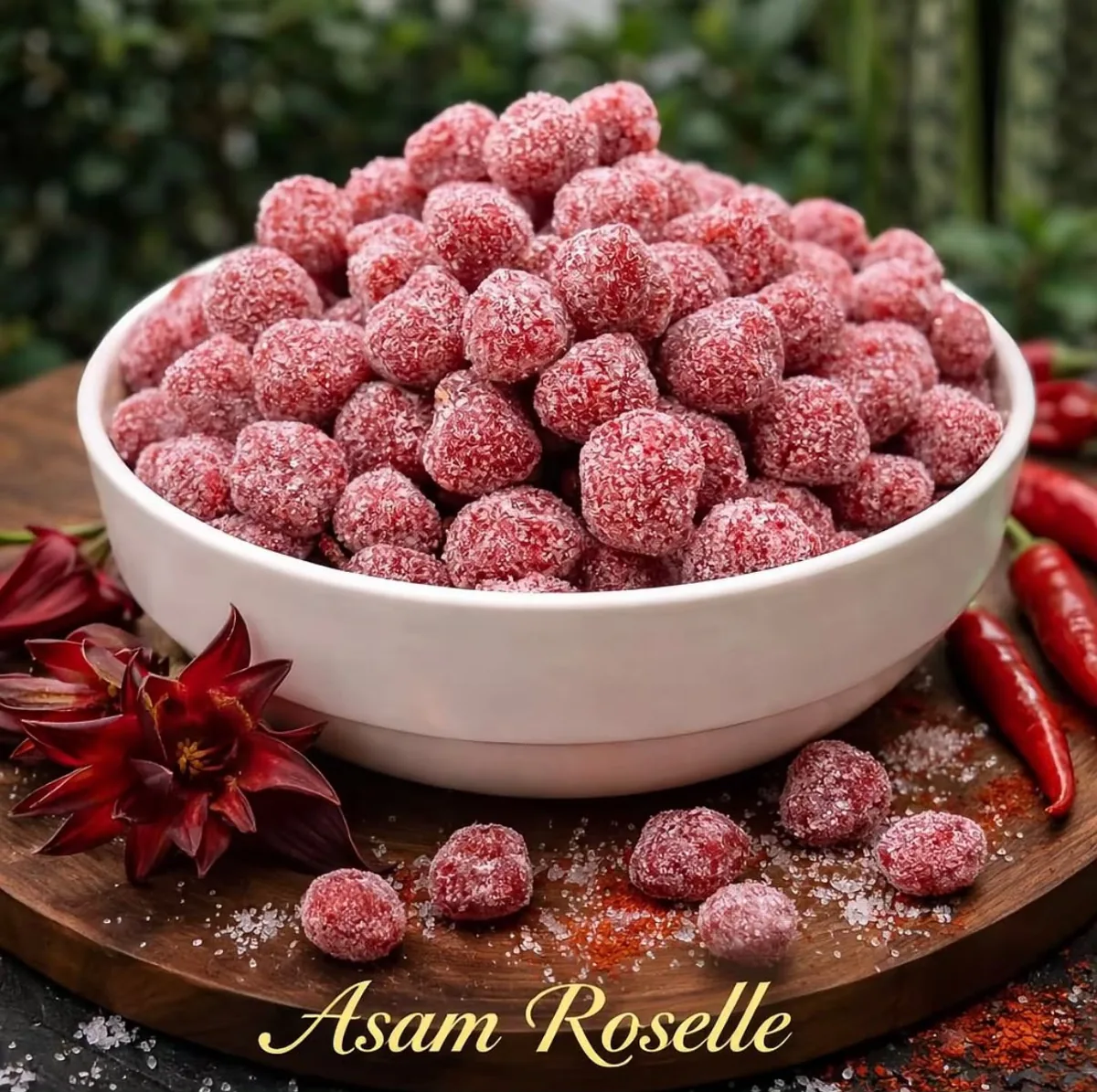 Asam dan buah kering Ciikyatie