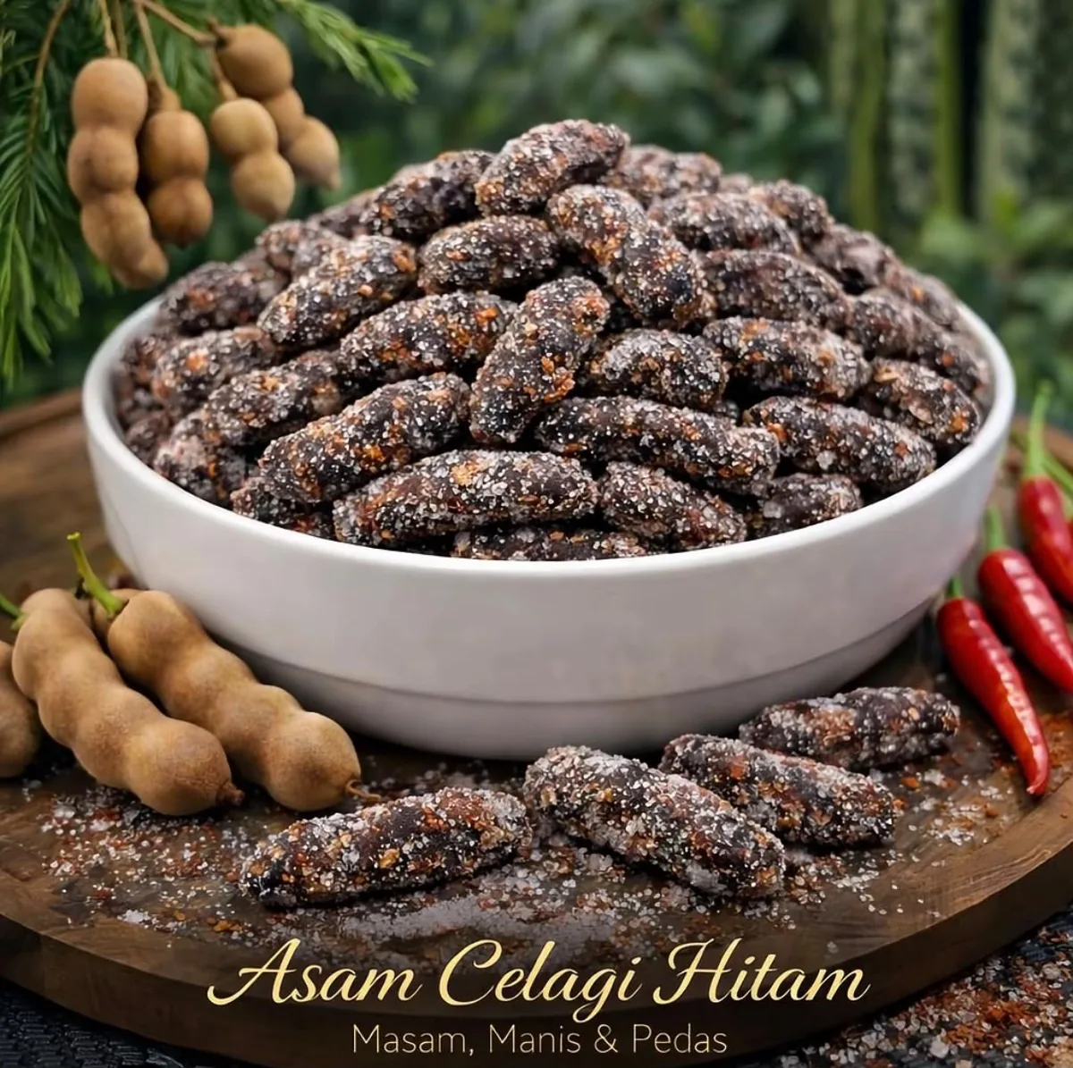 Asam dan buah kering Ciikyatie