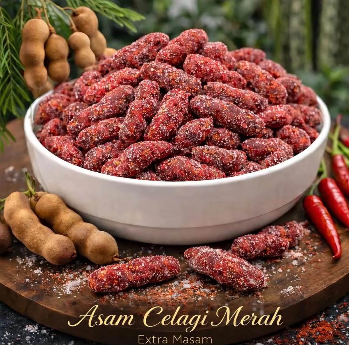 Asam dan buah kering Ciikyatie