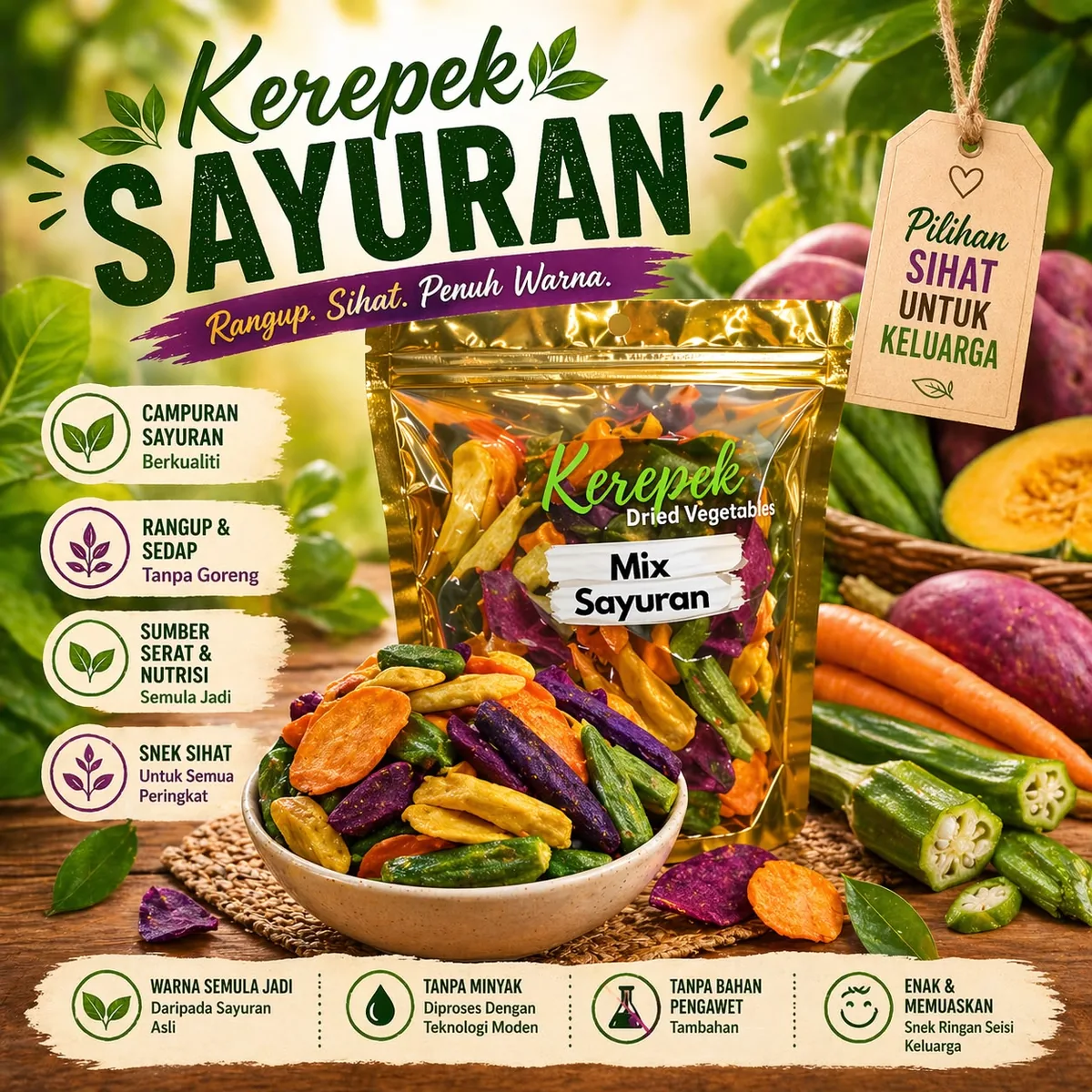 Kerepek Sayur Ciikyatie